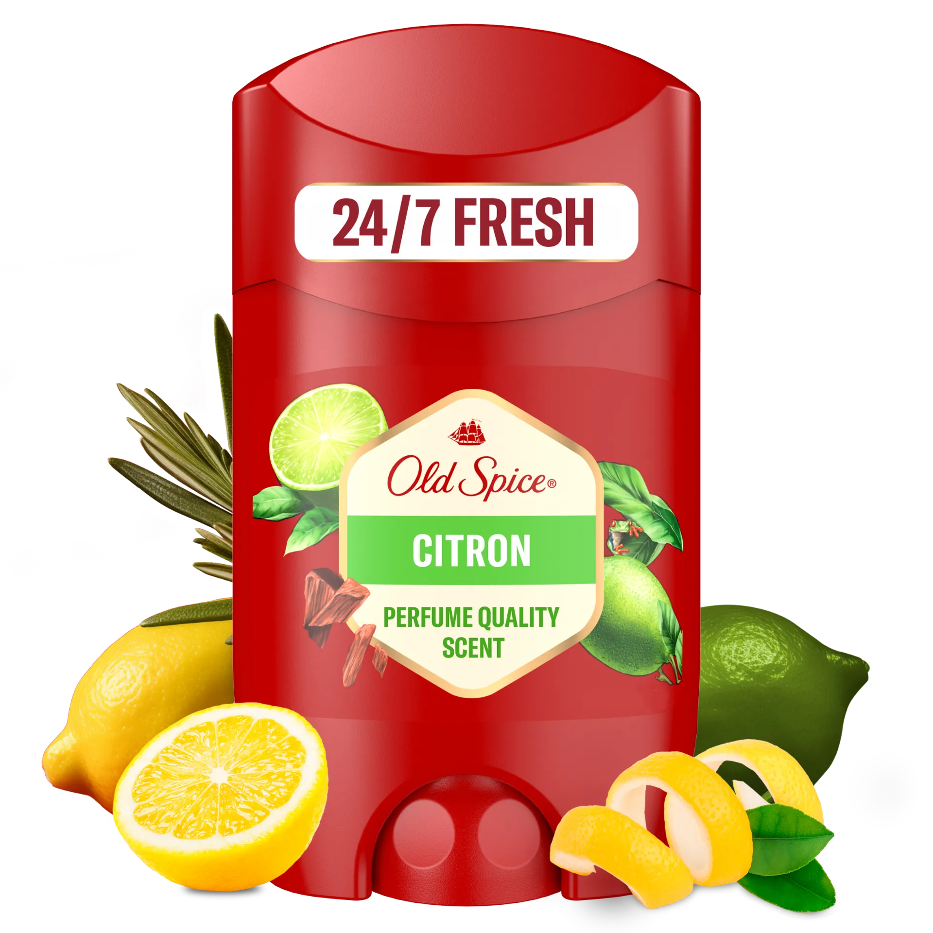 Old Spice Citron Stift Dezodor Férfiaknak, Alumíniummentes, 48 Órás Frissesség,  ml
