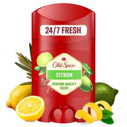 Old Spice Citron Stift Dezodor Férfiaknak, Alumíniummentes, 48 Órás Frissesség,  ml termékhez kapcsolódó kép