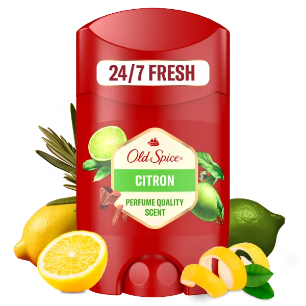Old Spice Citron Stift Dezodor Férfiaknak, Alumíniummentes, 48 Órás Frissesség,  ml termékhez kapcsolódó kép