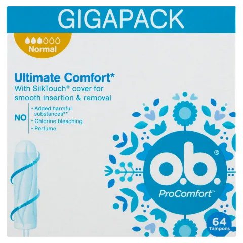 o.b. ProComfort Normál tampon 64 db termékhez kapcsolódó kép