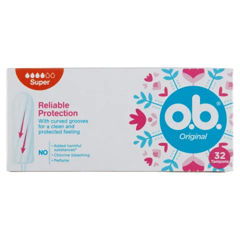 o.b. Original Super tampon 32 db termékhez kapcsolódó kép