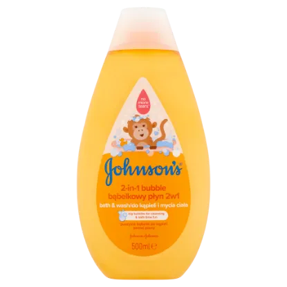 JOHNSON'S® 2 az 1-ben buborékos fürdető és tusfürdő gyermekeknek 500 ml termékhez kapcsolódó kép