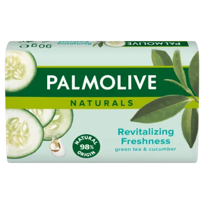 Palmolive Naturals Revitalizing Freshness Green Tea & Cucumber pipereszappan 90 g termékhez kapcsolódó kép