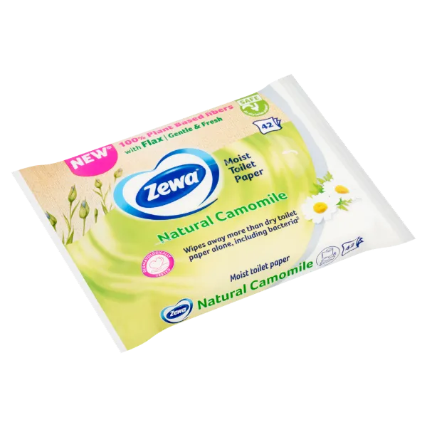 Zewa Natural Camomile nedves toalettpapír 42 db termékhez kapcsolódó kép