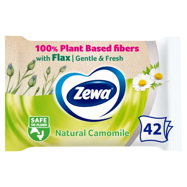 Zewa Natural Camomile nedves toalettpapír 42 db termékhez kapcsolódó kép