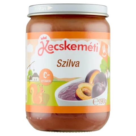 Kecskeméti szilva bébidesszert 4 hónapos kortól 190 g termékhez kapcsolódó kép