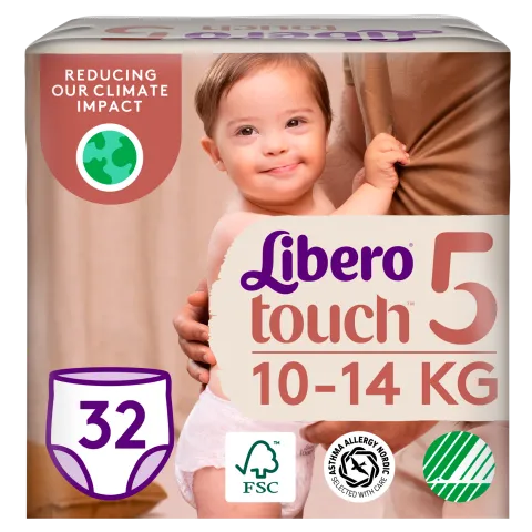 Libero Touch egyszerhasználatos bugyipelenka, méret: 5, 10-14 kg, 32 db termékhez kapcsolódó kép