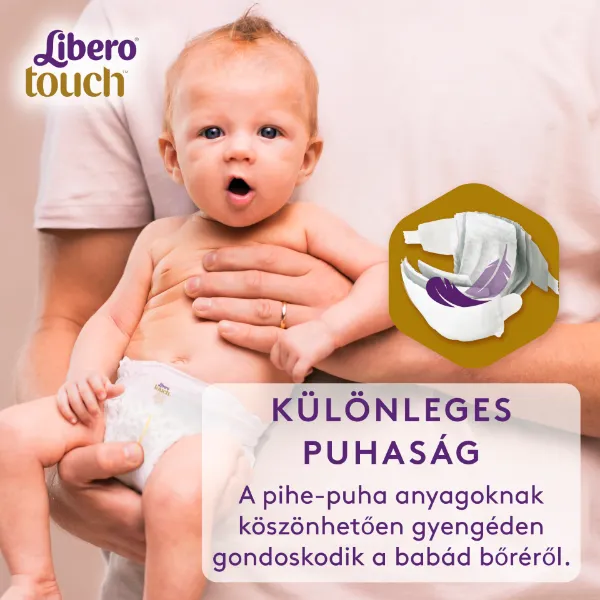 Libero Touch egyszerhasználatos pelenkanadrág, méret: 6, 13-20 kg, 36 db termékhez kapcsolódó kép