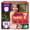 Libero Up&Go egyszerhasználatos bugyipelenka, méret: 7, 16-26 kg, 30 db termékhez kapcsolódó kép