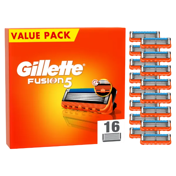 Gillette Fusion5 Pótfejek Férfi Borotvához, 16 db Borotvabetét termékhez kapcsolódó kép