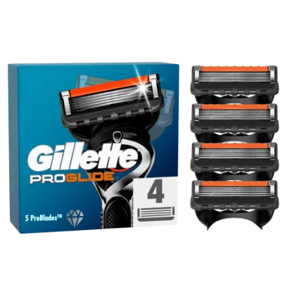 Gillette ProGlide Borotvabetétek Férfi Borotvához, 4 db Borotvabetét termékhez kapcsolódó kép
