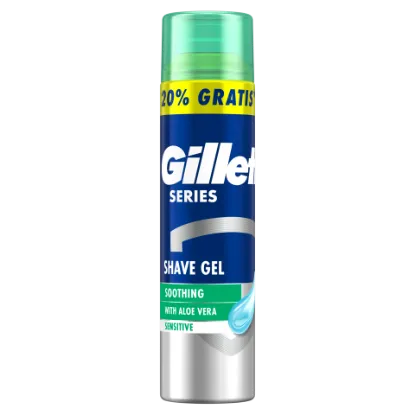 Gillette Series Nyugtató Hatású Borotvazselé Aloe Verával, 240ml termékhez kapcsolódó kép