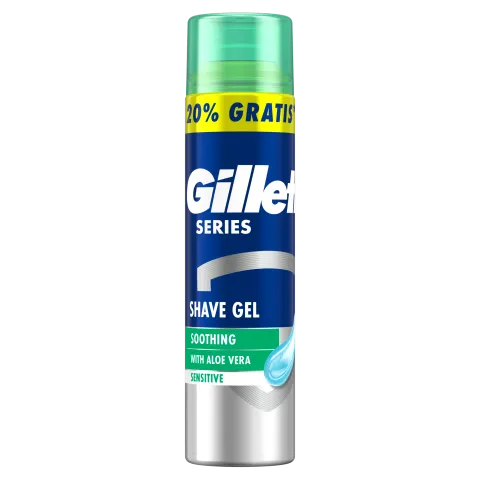 Gillette Series Nyugtató Hatású Borotvazselé Aloe Verával, 240ml termékhez kapcsolódó kép