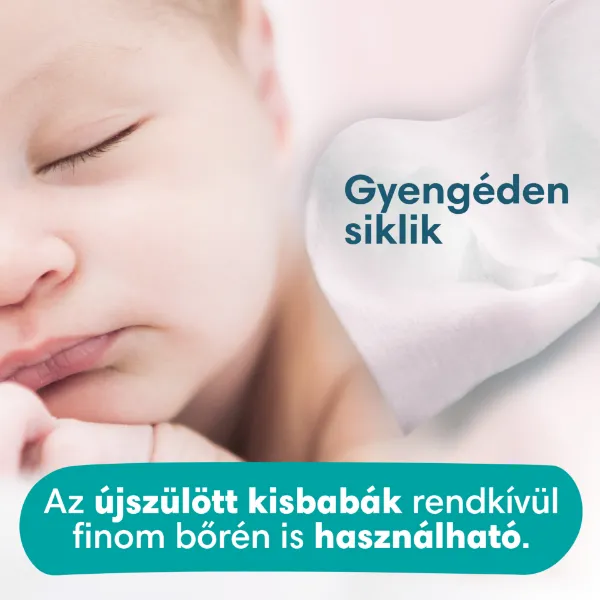 Pampers Sensitive Nedves Törlőkendő, 4 Csomag = 208 db termékhez kapcsolódó kép