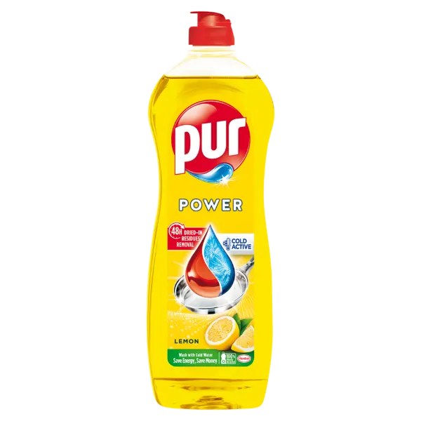 Pur Power Lemon kézi mosogatószer 750 ml termékhez kapcsolódó kép