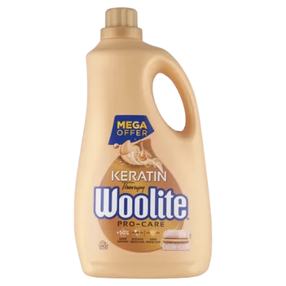 Woolite Pro-Care keratinos folyékony mosószer 60 mosás 3,6 l termékhez kapcsolódó kép