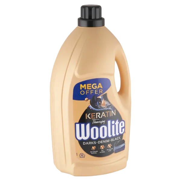 Woolite Keratin Therapy mosószer sötét ruhákhoz 4.5 l 75 mosás termékhez kapcsolódó kép