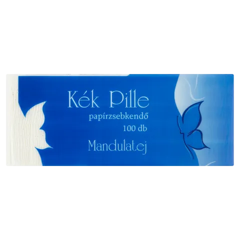 Kék Pille Mandulatej papírzsebkendő 3 réteg 100 db termékhez kapcsolódó kép