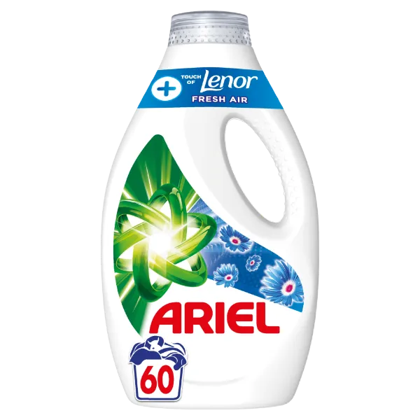 Ariel Folyékony Mosószer 3l, 60 Mosáshoz, +Touch Of Lenor Fresh Air termékhez kapcsolódó kép