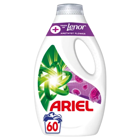 Ariel Folyékony Mosószer 3l, 60 Mosáshoz, +Touch Of Lenor Amethyst Flower termékhez kapcsolódó kép