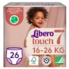 Libero Touch egyszerhasználatos bugyipelenka, méret: 7, 16-26 kg, 26 db termékhez kapcsolódó kép