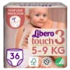Libero Touch egyszerhasználatos bugyipelenka, méret: 3, 5-9 kg, 36 db termékhez kapcsolódó kép