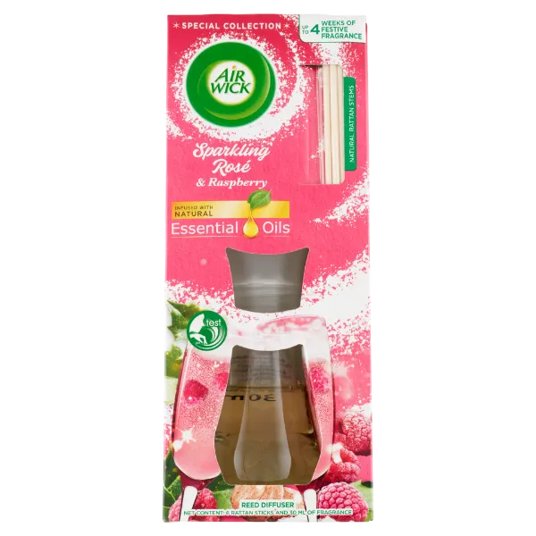 Air Wick pálcikás illatosító, Rozé Pezsgő és Málna illat, 30ml termékhez kapcsolódó kép
