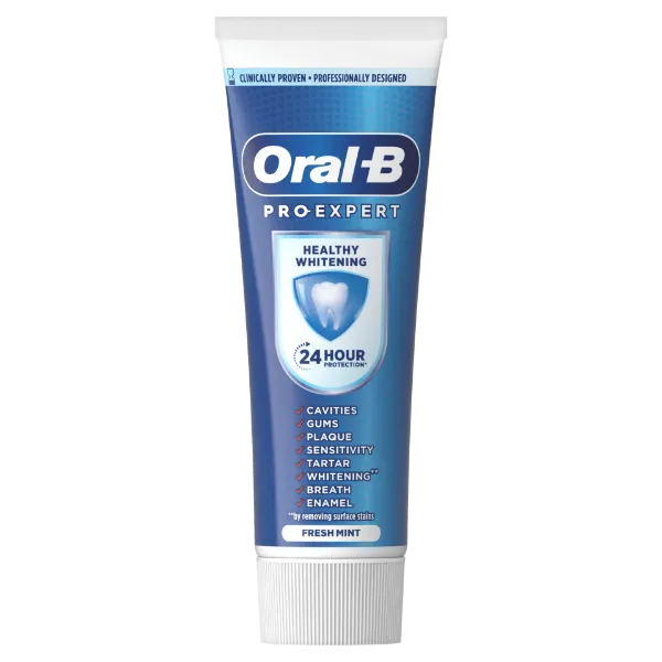 Oral-B Pro-Expert Healthy Whitening Fogkrém, 75 ml termékhez kapcsolódó kép