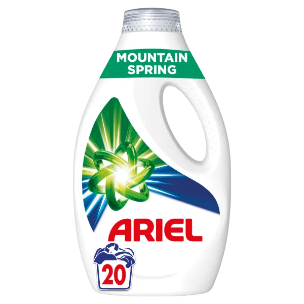 Ariel Mountain Spring folyékony mosószer, 20 mosás, 1l termékhez kapcsolódó kép