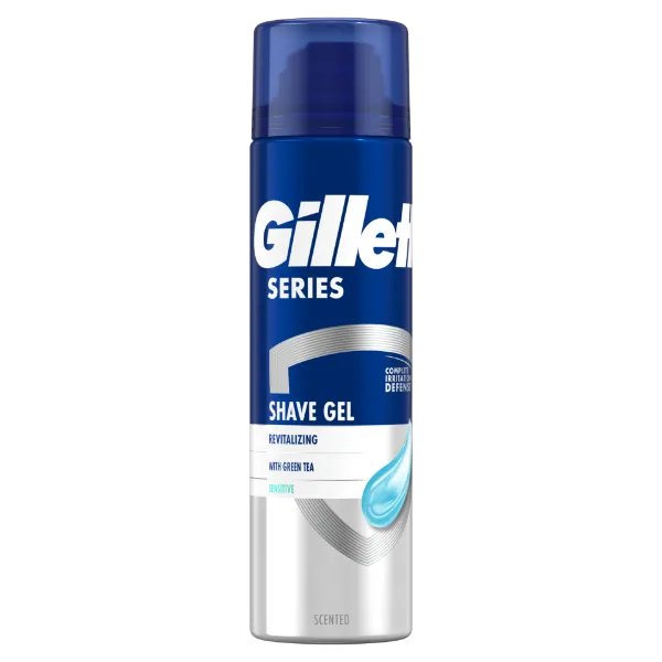 Gillette Series Revitalizáló Borotvazselé Zöld Teával, Férfiaknak, 200ml termékhez kapcsolódó kép