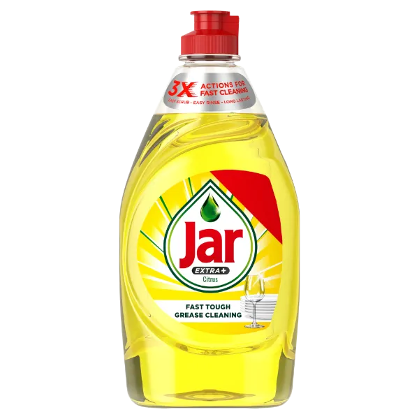 Jar Extra+Citrus Folyékony Mosogatószer.A Jar 1. Számú Formulája Szennyeződések Eltávolításához450ml termékhez kapcsolódó kép