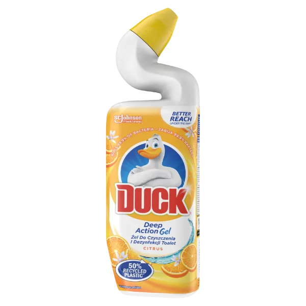 Duck Deep Action Gel WC-tisztító fertőtlenítő gél citrus illattal 750 ml termékhez kapcsolódó kép
