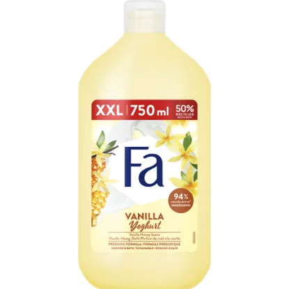 Fa Vanilla Honey Yoghurt tus- és habfürdő 750 ml termékhez kapcsolódó kép