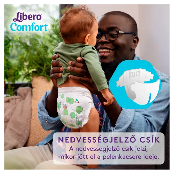 Libero Comfort egyszerhasználatos pelenka, méret: 5, 10-14 kg, 76 db termékhez kapcsolódó kép