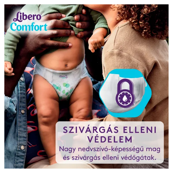 Libero Comfort egyszerhasználatos pelenka, méret: 5, 10-14 kg, 76 db termékhez kapcsolódó kép