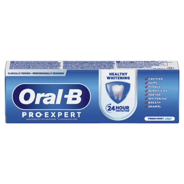Oral-B Pro-Expert Healthy Whitening Fogkrém, 75 ml termékhez kapcsolódó kép