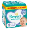 Pampers Active Baby pelenka - havi pelenkacsomag Méret: 4, 180 db Pelenka, 9kg - 14kg termékhez kapcsolódó kép