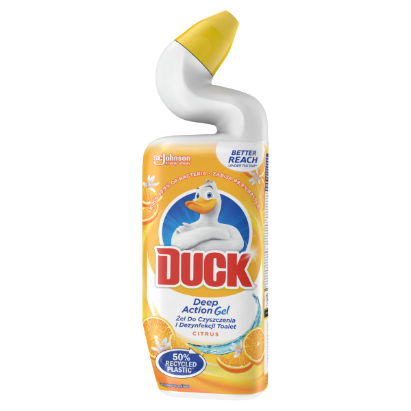 Duck Deep Action Gel WC-tisztító fertőtlenítő gél citrus illattal 750 ml termékhez kapcsolódó kép