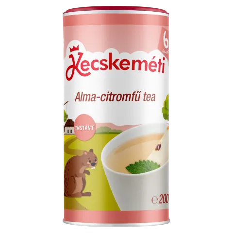 Kecskeméti alma-citromfű tea 6 hónapos kortól 200 g termékhez kapcsolódó kép