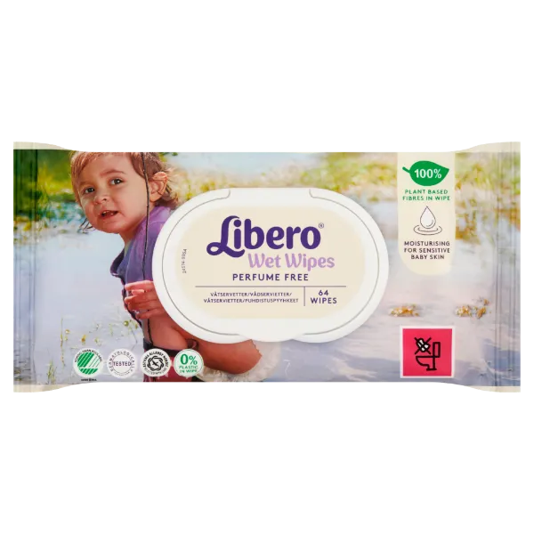 Libero műanyagtól mentes nedves törlőkendő 64 db termékhez kapcsolódó kép