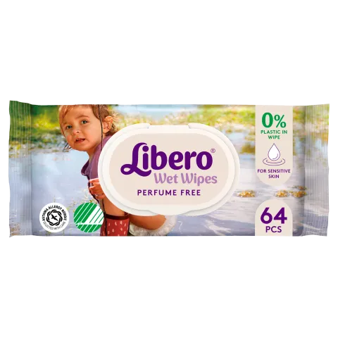 Libero műanyagtól mentes nedves törlőkendő 64 db termékhez kapcsolódó kép