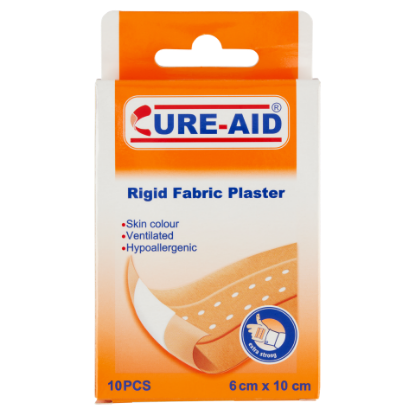Cure-Aid kemény textil ragtapasz 6 cm x 10 cm 10 db termékhez kapcsolódó kép
