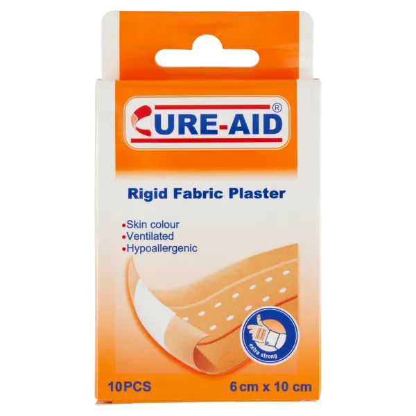 Cure-Aid kemény textil ragtapasz 6 cm x 10 cm 10 db termékhez kapcsolódó kép