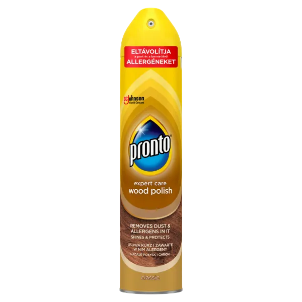 Pronto Expert Care Classic bútorápoló aeroszol 250 ml termékhez kapcsolódó kép