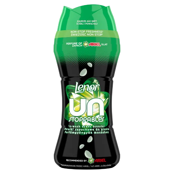 Lenor Unstoppables Parfümgyöngyök Ariel Illattal 195g termékhez kapcsolódó kép