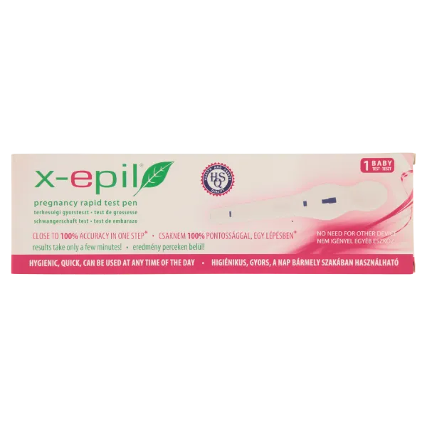 X-Epil terhességi gyorsteszt pen 1 db termékhez kapcsolódó kép