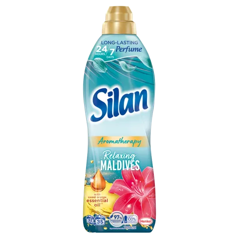 Silan Aromatherapy Relaxing Maldives textilöblítő koncentrátum 35 mosás 770 ml termékhez kapcsolódó kép