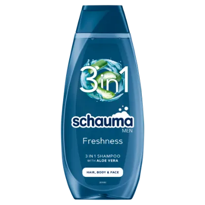 Schauma 3 az 1-ben Frissesség sampon 400 ml termékhez kapcsolódó kép