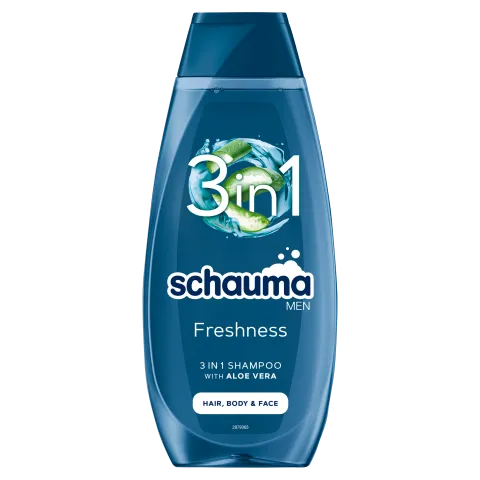 Schauma 3 az 1-ben Frissesség sampon 400 ml termékhez kapcsolódó kép
