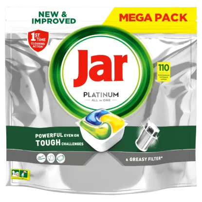 Jar Platinum Lemon All In One Mosogatókapszula, 110 db termékhez kapcsolódó kép